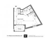 Appartement T4 de 71 m² avec terrasse Sud-Ouest