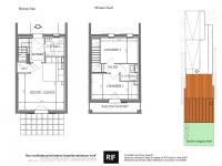 Appartement T4 de 74 m² avec terrasse 14 m² 