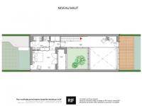 T4 de 82 m² avec terrasses et jardin