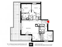 T4 de 76 m² avec terrasse de 16 m²