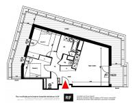 T3 61 m² avec terrasse 15 m²