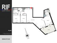 T4 83 m² avec terrasses 