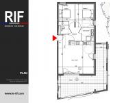 T3 de 65 m² avec balcon 23 m²