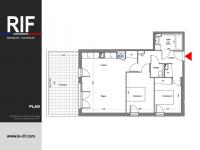 T3 de 67 m² avec balcon 37 m²
