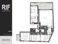 T1 de 27 m² avec balcon plein Sud