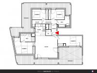 T3 de 59 m² avec terrasse
