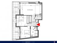 T3 de 63 m² avec balcon et parking