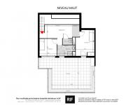 T4 de 90 m² avec loggia de 18 m²