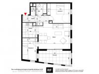 Appartement T5 de 113 m² avec terrasses
