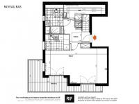 T4 de 79 m² avec terrasse 64 m²