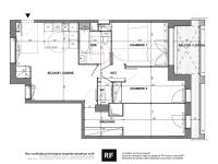 T5 duplex de 106 m² avec terrasses