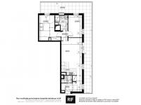Appartement T3 de 66 m² avec terrasse 27 m²