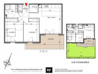 Appartement T4 de 91 m² avec terrasse et jardin