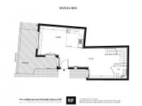 T4 de 85 m² avec terrasse de 35 m²