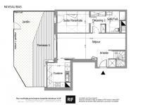 T3 de 57 m² avec terrasse