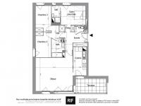 T4 de 84 m² avec terrasse