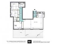 T4 de 86 m² avec terrasse de 9 m²