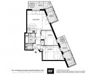 T4 de 92 m² avec terrasses