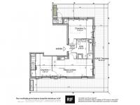 T4 de 89 m² avec lumineux et parking