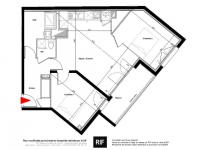 T3 de 60 m² avec terrasse et jardin de 74 m²