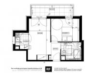 T3 de 66 m² avec balcon et parking