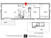 T4 de 78 m² en duplex avec terrasse de 23 m²