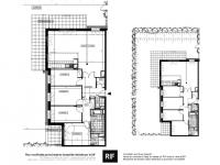 Appartement T4 de 101 m² avec loggia