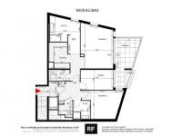 T4 de 90 m² avec terrasse et parkings