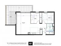Appartement T4 de 78 m² avec terrasse