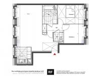 Appartement T3 de 68 m² avec terrasse et jardin de 96 m²