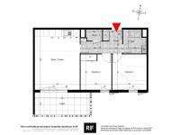 T3 de 47 m² avec terrasse