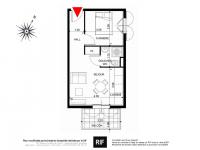 T3 de 65 m² avec balcon 23 m²