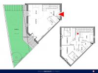 T4 de 82 m² avec terrasse de 87 m²