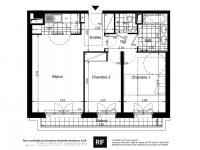 T2 de 45 m² avec un jardin de 116 m²