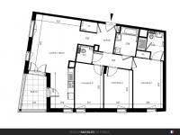 Appartement duplex T3 de 68 m² avec terrasses et jardin