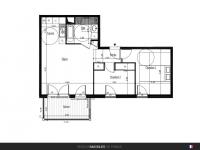 Appartement T4 de 87 m² avec terrasse