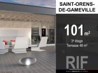 T4 de 83 m² avec une terrasse de 120 m²