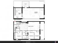 T4 de 106 m² avec vaste terrasse