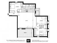 T4 de 100 m² avec terrasse 94 m²
