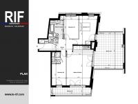 T4 duplex de 88 m² avec terrasse 46 m²