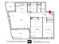 T3 de 72 m² avec terrasse 16 m²