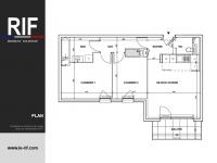 Bel appartement T3 de 76 m² à Entrelacs