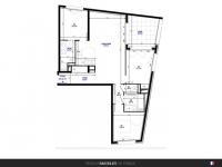 T4 de 75 m² avec terrasse de 15 m²
