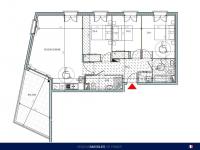 Appartement T4 de 88 m² avec terrasse