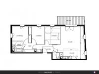 T4 de 85 m² avec balcon de 9 m²
