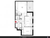 T2 de 51 m² avec balcon et parking