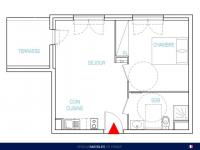 Duplex T4 de 115 m² avec 3 terrasses