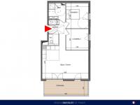 T4 de 79 m² avec terrasse et balcon