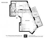 T4 de 79 m² avec terrasse de 38 m²
