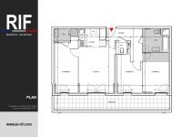 T4 de 73 m² avec balcon 18 m²